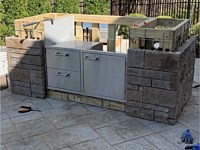 Built In BBQ