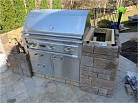 Built In BBQ